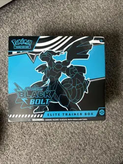 Pokemon TCG Scarlet & Violet Black Bolt Elite Trainer Box ETB | BRAND NEW SEALED - Image 1