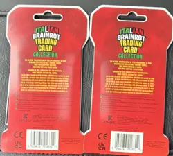 ITALIAN BRAINROT TRADING CARD GAME KHADOU BOOSTER Pack Lot of 2 - Image 2
