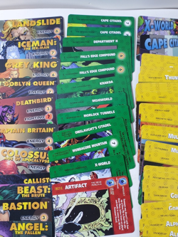 Lot Of (75) 1998 Fleer Marvel Overpower CCG X-Men Expansion Booster Game Cards - Image 3