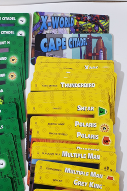 Lot Of (75) 1998 Fleer Marvel Overpower CCG X-Men Expansion Booster Game Cards - Image 4