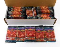 Lot of (41) 1995 Marvel Over Power Card Game Expansion Booster Packs (17 Cards) - Image 1