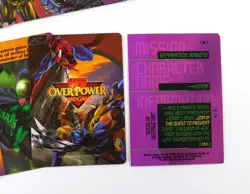 Lot of (41) 1995 Marvel Over Power Card Game Expansion Booster Packs (17 Cards) - Image 5