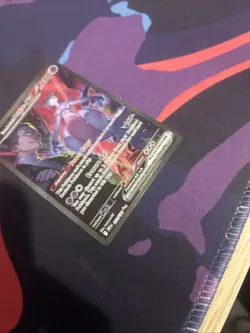 Pokemon TCG Destined Rivals Team Rocket's Mewtwo EX SIR 231/182 - Image 5
