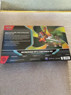 Pokemon TCG Incineroar Ex & Torterra Ex Special Collection Box Destined Rivals - Image 2