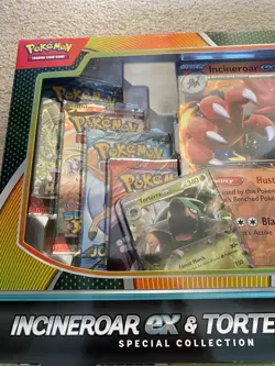 Pokemon TCG Incineroar Ex & Torterra Ex Special Collection Box Destined Rivals - Image 3