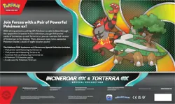 Pokemon TCG Incineroar Ex & Torterra Ex Special Collection Box Destined Rivals - Image 2
