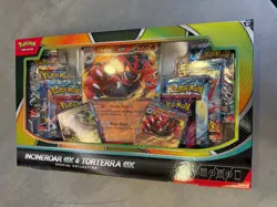 Pokemon TCG Incineroar Ex & Torterra Ex Special Collection Box Destined Rivals - Image 1