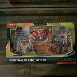 BRAND NEW Pokemon TCG - Incineroar ex & Torterra ex Special Collection - Image 1