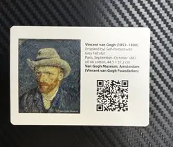 Pikachu With Grey Felt Hat SVP 085 - Pokemon x Van Gogh Museum Promo Card Insert - Image 2