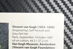 Pikachu With Grey Felt Hat SVP 085 - Pokemon x Van Gogh Museum Promo Card Insert - Image 4