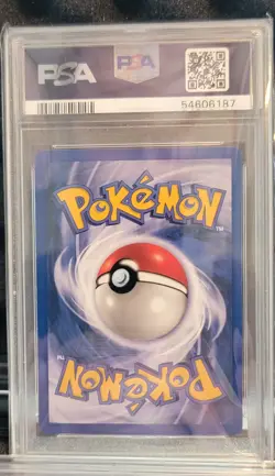 PSA 8 Typhlosion 17/111 Neo Genesis 1st Edition 2000 Pokemon Card MASSIVE SWIRL - Image 3