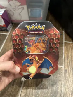 Pokemon Hidden Fates GX Tin-Charizard Factory Sealed New 728192506345 - Image 1