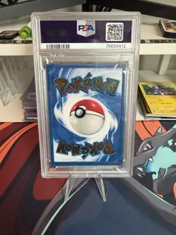 2021 Pokemon Charizard Gold Metal Celebrations UPC Ultra Premium Coll. #4 PSA 8 - Image 2