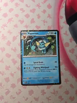 Vaporeon - 168 (Cosmos Holo) 168 Sv: Scarlet & Violet Promo Cards Holo - Image 1