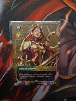 Riftbound Leona Radiant Dawn Metal Card Houston Regional Prize Wall 1 of 35 - Image 1