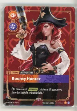 Riftbound Miss Fortune METAL Card Houston Prize Wall Exclusive Promo SEALED - Image 1