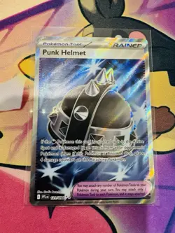 Punk Helmet 121/094 Ultra Rare Phantasmal Flames Pokemon Card TCG NM - Image 1