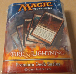 Premium Deck Series - Fire & Lightning - Factory Sealed - Image 1