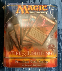 Magic The Gathering Fire & Lightning * Premium Deck Series * Factory Sealed MTG - Image 1