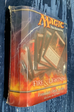 Magic The Gathering Fire & Lightning * Premium Deck Series * Factory Sealed MTG - Image 2
