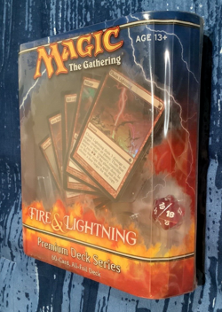 Magic The Gathering Fire & Lightning * Premium Deck Series * Factory Sealed MTG - Image 3