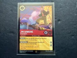 Disney Lorcana Into the Inklands - Jim Hawkins - Space Traveler COLD FOIL Card - Image 1