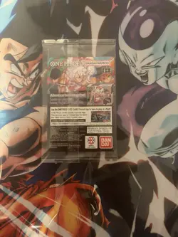One Piece Monkey D. Luffy US Voyage College Basketball Promo Card Sealed - Image 2