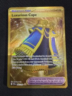 Luxurious Cape Secret Rare 265/182 Paradox Rift Pokemon Card - Image 1