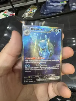 Blastoise ex 200/165 Sv: Scarlet & Violet 151 Holo, Pokemon TCG Card NM - Image 1