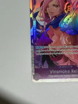 Bandai One Piece Card Game OP04 Vinsmoke Reiju Special Holo Character Cards Lot - Image 4
