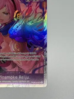 Bandai One Piece Card Game OP04 Vinsmoke Reiju Special Holo Character Cards Lot - Image 5