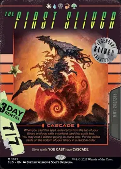 [MTG] The First Sliver (Showcase) (1371) (SLD) NM - Image 1