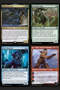 Esika, God of the Tree Planeswalker Commander Deck Magic MTG Ready-to-Play Alt - Image 3