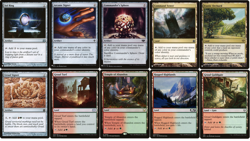 GRUUL Commander Deck Builder Starter Pack Kit Red/Green MANA Lands Artifacts - Image 1