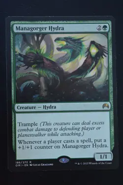 Magic The Gathering MTG MANAGORGER HYDRA Magic Origins LP Lightly Played - Image 1