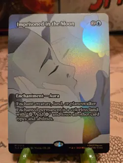 MTG Imprisoned in the Moon Avatar: The Last Airbender: Eternal-Legal Foil NM - Image 1