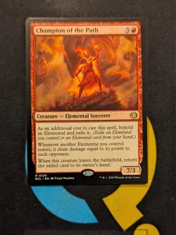 Champion of the Path Rare ECL 130 Lorwyn Eclipsed MTG - Image 1