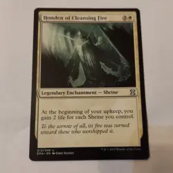 1x HONDEN OF CLEANSING FIRE - Kamigawa/Masters - MTG - Magic the Gathering - Image 2
