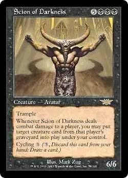 Magic MTG - Scion des tenebres - Legions - EXC - FR - Image 1