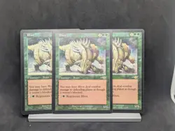 Rhox X3 LP Nemesis Magic the Gathering - Image 1