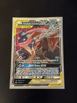 Greninja & Zoroark GX 107/214 Unbroken Bonds NM Ultra Rare Pokemon Card - Image 1