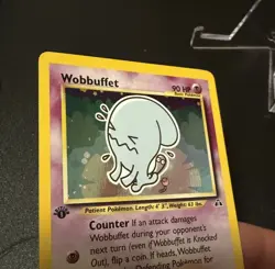 2001 Pokemon 1st Edition Neo Discovery Wobbuffet | Pack Fresh - Image 5