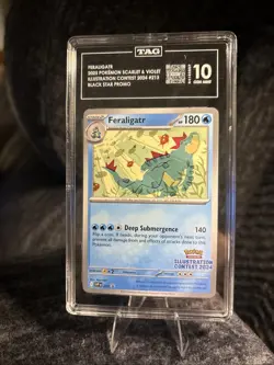 Pokemon - Feraligatr 213 - Illustration Contest 2024 - Black Star Promo - TAG 10 - Image 1