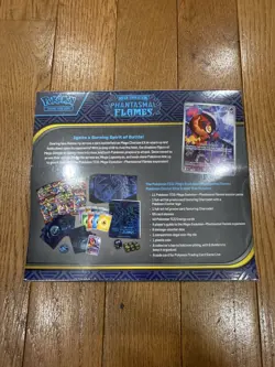 Pokemon TCG Phantasmal Flames Pokemon Center PC ETB - Image 2