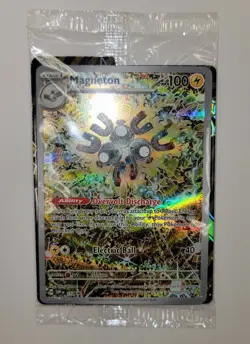 Pokemon Magneton 159 SV Surging Sparks ETB Black Star Promo Holo Rare SEALED NEW - Image 1