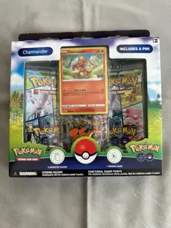 Pokemon Go Pin Collection Display Box Charmander, Squirtle Sealed - Image 4