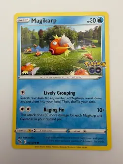 #021/078 Magikarp Normal Common - Pokemon Go English NM - Image 1