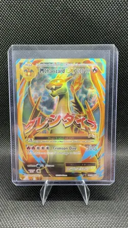 Pokemon Mega Charizard EX Ultra Rare Full Art Evolutions 13/108 Good Condition - Image 1