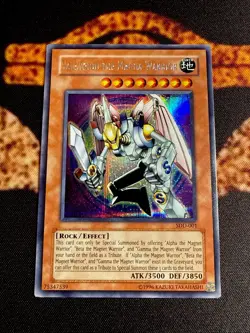 🔥YUGIOH • VALKYRION THE MAGNA WARRIOR • PRISMATIC SECRET RARE • SDD-001 • NM🔥 - Image 2
