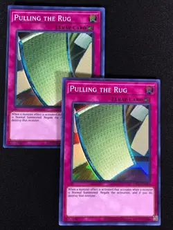 Yugioh Pulling the Rug OP23-EN011 Super x2 (NM) - Image 1